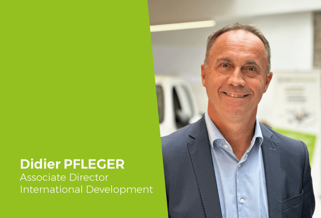 APPOINTMENT:  DIDIER PFLEGER, EX-CEO...