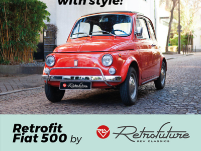 THE FIAT 500 RETROFITTED BY RETROFUTURE